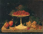 Severin Roesen, Still life with Strawberries